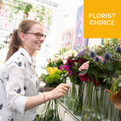 Florist Choice Flowers - Let the florist choose the most beautiful blooms of the day. 
