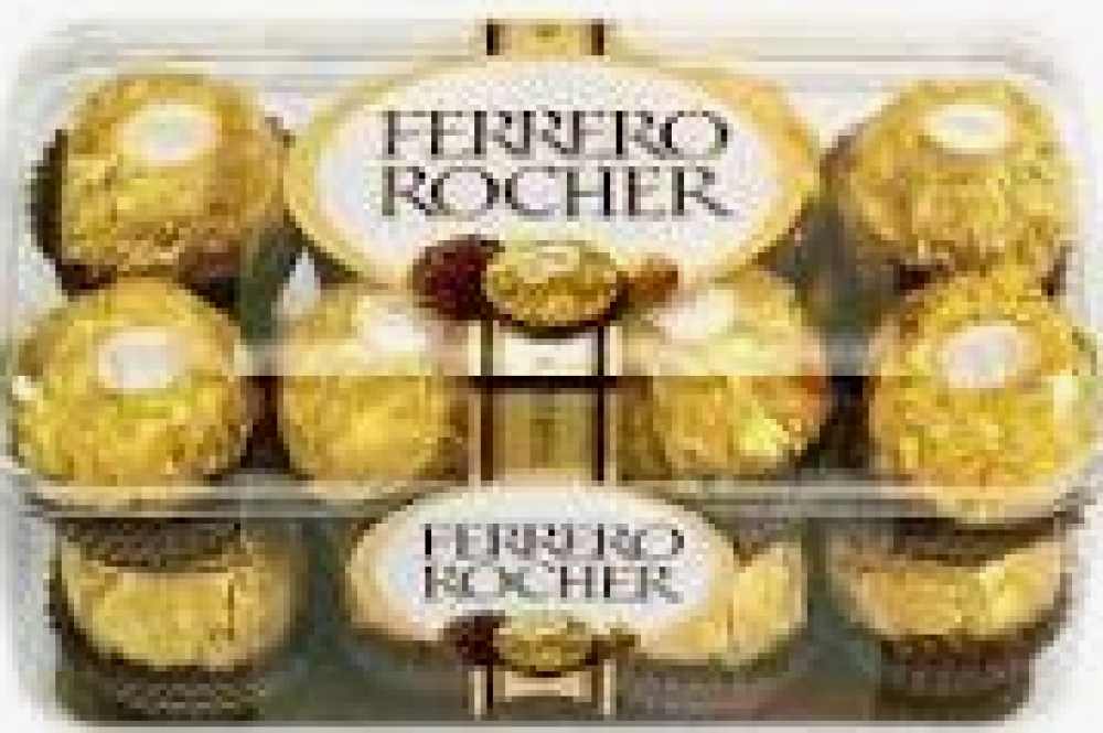 Ferrero Rocher Chocolates presented in a gift bag