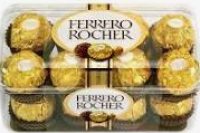 Ferrero Rocher Chocolates presented in a gift bag - Ferrero Rocher chocolates only delivered with flowers or gift hamper